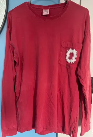 PINK - Victoria's Secret Long Sleeve Ohio State Tee thumbnail 1