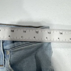 Madewell The Perfect Vintage Straight Jean Womens 26 Distressed Light Blue Denim thumbnail 5
