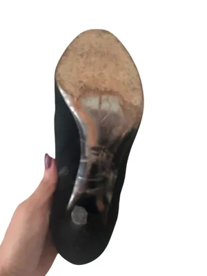 MIU MIU Black Suede Booties Heels Size 39.5/9.5 thumbnail 10