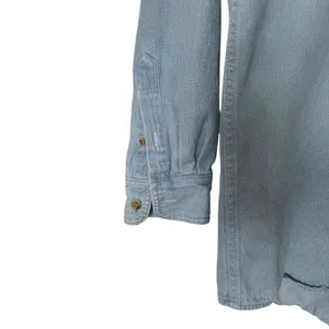 Vintage Real Good Denim By All Sport Denim Long Sleeve Button Up Shirt Small thumbnail 4