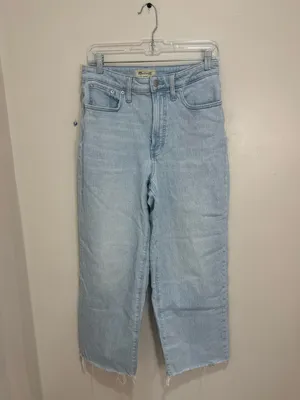 Madewell The Curvy Perfect Vintage Wide Leg Crop Jean Altoona Wash Size 28 thumbnail 2