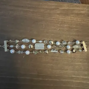 Multi Chain Beaded Bracelet Gold thumbnail 3