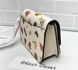 Spaced Floral Field Print Mini Brynn Crossbody thumbnail 4
