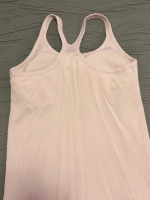 lululemon athletica Ribbed Racerback Tank - Light Pink thumbnail 2