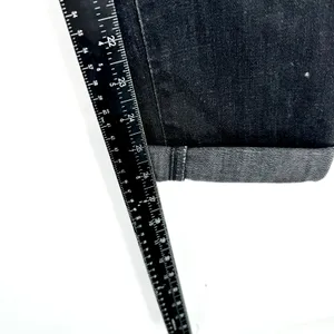 Adriano Goldschmied Silk Cigarette Skinny Black‎ Cropped Jeans Size 25R thumbnail 7