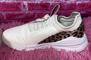 Women's Clove Nursing Shoe Size 8 White Leopard Purple‎ thumbnail 6