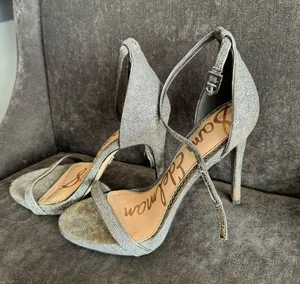 Sam Edelman Silver Heels thumbnail 3