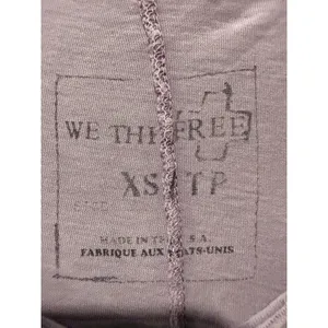 We The‎ Free People Women Oversized Swing Tank Top XS Boho Purple Sleeveless thumbnail 4