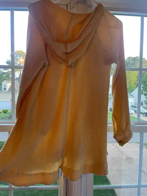 Free People Mustard Sweater thumbnail 4