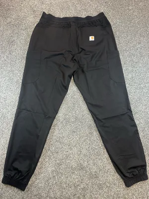 Carhartt Black Stretch Cargo Jogger Work Pants Women’s M Regular thumbnail 1