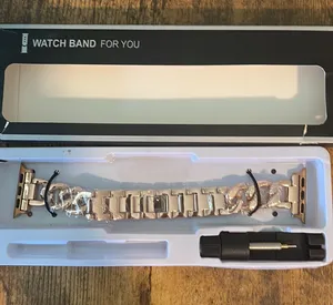 Apple Watch compatible rose gold color strap NIB, 38/40/41mm thumbnail 1