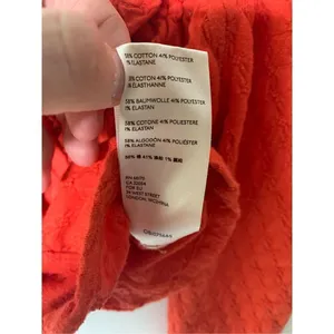 Free People Red Bustier Top boho orange size small thumbnail 5