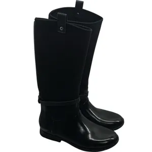 Michael Kors‎ Charm Stretch Calf Black Rain Boots Capsule Comfort Utility 9 thumbnail 7