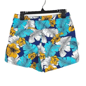 Patagonia Women’s Shorts XS Tropical Floral Blue Nylon Beach Outdoors Baggies thumbnail 3