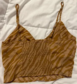 Forever 21 Tiger Print Top thumbnail 3