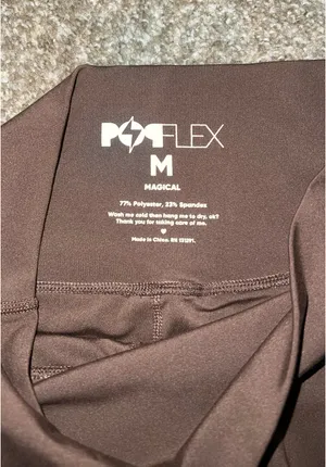 POPFLEX Twirl Skort Brown Size M thumbnail 2