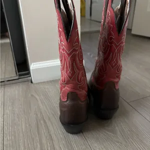 Ariat Red and Brown Cowboy Boots thumbnail 4