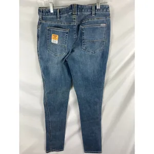 Carhartt Slim Fit Skinny Leg Jeans Size 10 Tall thumbnail 3