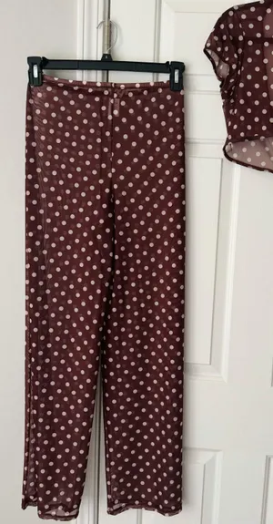 Dippin’ Daisy’s That Girl Sheer Mesh Matching Pants Set, Size S thumbnail 11