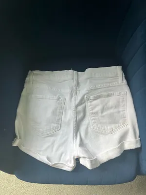 White Frame Denim Jean Shorts Le Cut-Off 26 thumbnail 2