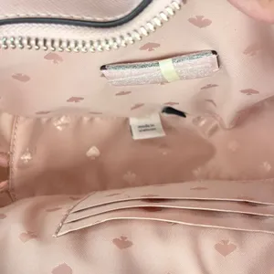 Kate Spade Love Shack Heart Bag Women Small Chalk Pink Leather Top Handle Purse thumbnail 6
