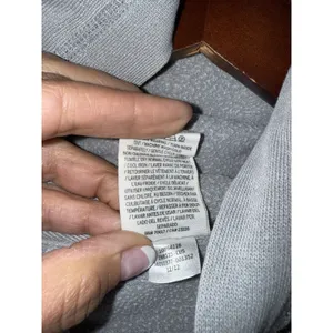 Victoria's Secret Y2K VTG XS PINK Rare Rainbow Love Gray Zip Hoodie Jacket 2012 thumbnail 4