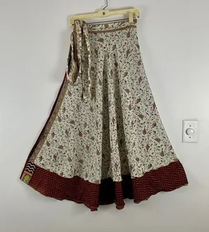 Reversible Maxi Wrap Skirt BINW202 Multiple thumbnail 1