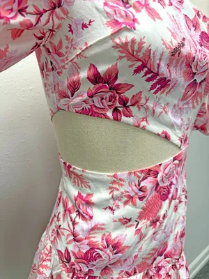 Hello Molly Sweetest Kind Pink Floral Mini Dress thumbnail 4