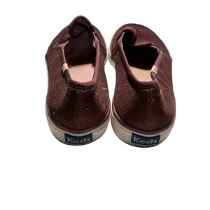 Keds Suede Slip On Sneakers Casual Comfort Walking Shoes Mauve‎ Size 8 thumbnail 5