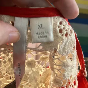 🎉4 for $20 LC Lauren Conrad Lace Back Blouse, XL thumbnail 7