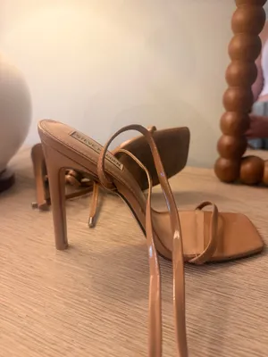 Steve Madden Heels Nude Strappy thumbnail 3