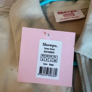 Showpo NWT Ceres Canvas Dress US 4 thumbnail 3