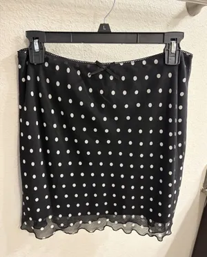 Gianni Bini Polka Dot Skirt thumbnail 1