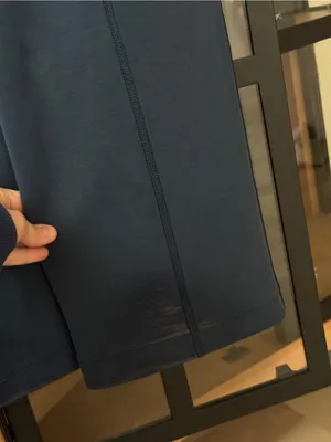 Lululemon Softstreme High-Rise Pants True Navy pockets wide straight leg thumbnail 14
