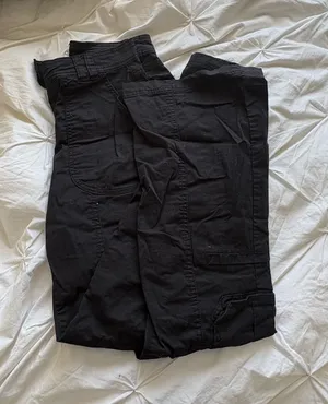 Cotton On Black Cargo Pants thumbnail 1