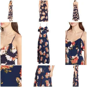 ✨ Band Of Gypsies Floral Flounce Maxi Dress✨ thumbnail 2