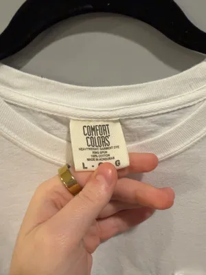 Comfort Colors Old Row Legend Elvis Presley Tee White thumbnail 4