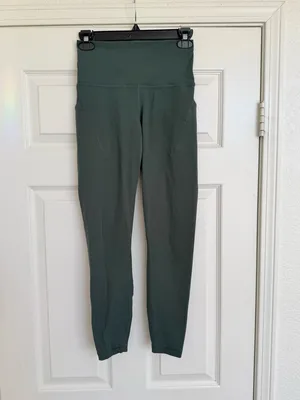 Quince Power-Up High-Rise‎ Training Pocket Legging Green Size S Yoga Pilates thumbnail 7