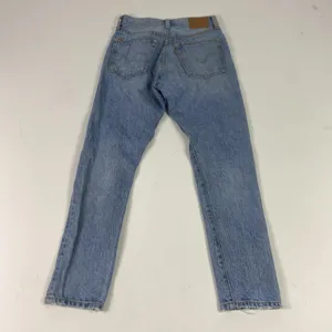Levi's 501 Skinny Jeans Womens 24‎ High Rise Light Wash Distressed Denim 24x28 thumbnail 16