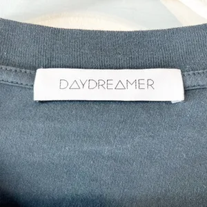 Daydreamer Stones Flocked Leopard Tongue Cutoff Muscle Tank Top Gray Medium thumbnail 3
