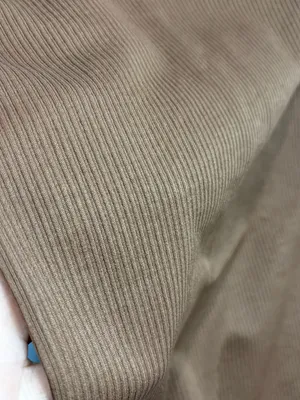 Ribbed mini dress Brown Size S 90% Nylon 10% Spandex thumbnail 3