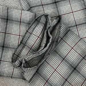 American Eagle Outfitters Plaid Flannel Super High‎ Rise Skinny Trousers Beige 4 thumbnail 6
