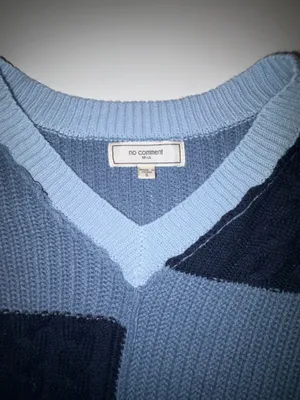 No Comment Color Block Sweater thumbnail 3