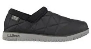 L.L. Bean Ultra light prima loft slip on shoes black‎ quilted size 9 thumbnail 1
