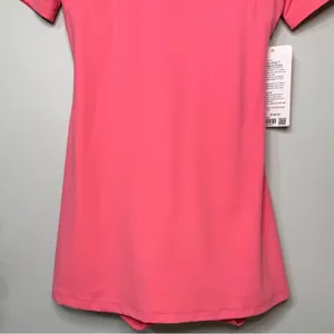 Lululemon Align Short Sleeve Dress Athletic Mini Dress Sakura Pink 10 NWT thumbnail 6