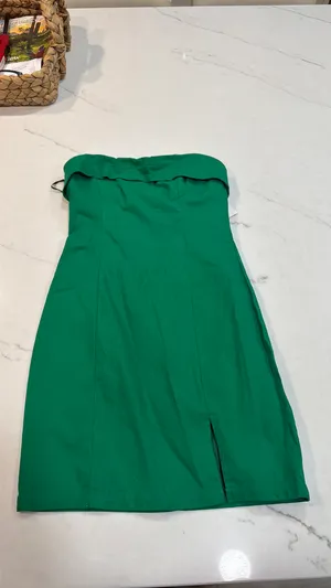 Hello Molly Dress Mini Green Emerald thumbnail 3