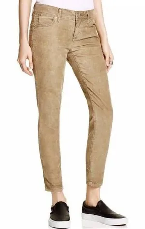 Free People Crop Cord Skinny‎ Pants NWT thumbnail 1