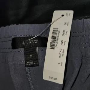 NWT J Crew Womens Gray Pull‎ On Reese Jogger Pants 2 thumbnail 4