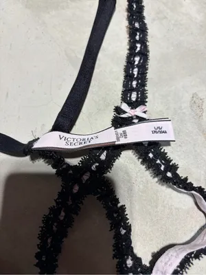 Victoria’s Secret dream angels ribbon slot strappy teddy Lingerie Pink large thumbnail 4