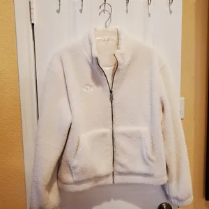 Klassy Network Teddy Jacket White Small thumbnail 3